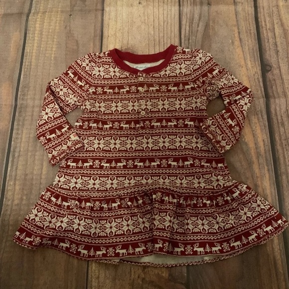 Ralph Lauren red pleated dress - Picture 1 of 2